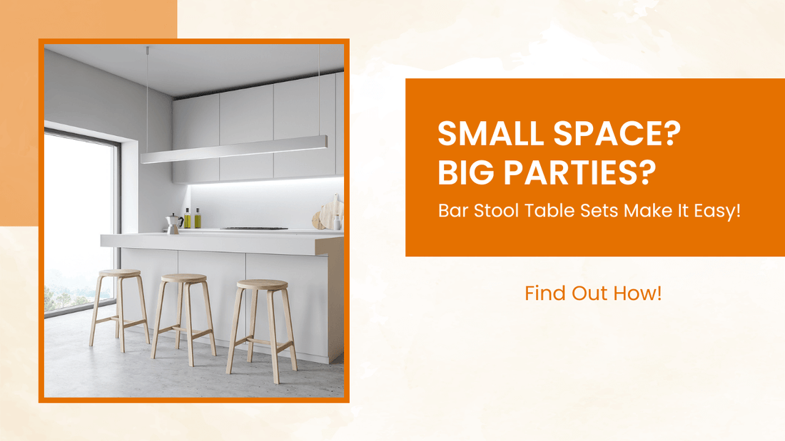 How Bar Stool Table Sets Enhance Home Entertaining Space