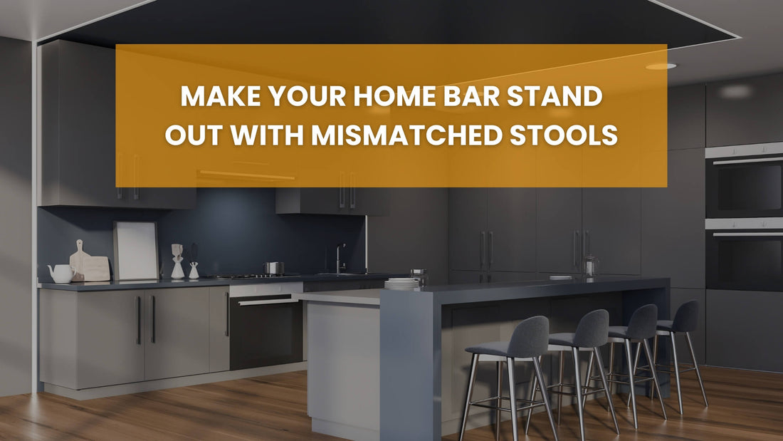 10 Stylish Ways to Mix and Match Bar Stools in Your Kitchen or Home Bar