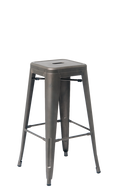 Indoor Backless Steel Barstool