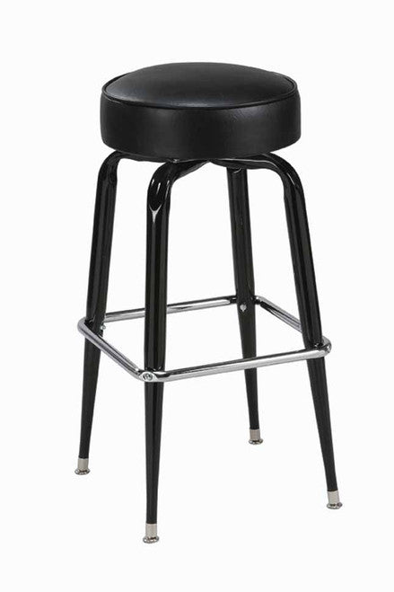 Square Bar Stool Base with 14" or 16" Round Seat