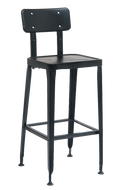Wolfram Outdoor Metal Bar Stool