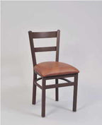 2 Ladder Bar Stool matching chair with upholstered seat | Seats and Stools 