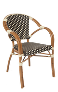 Savannah Aluminum Poly-Woven Outdoor Armchair
