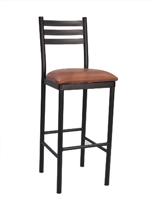 3 Ladder Round Frame Bar Stool