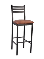 3 Ladder Round Frame Bar Stool