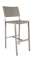 Diversey Aluminum Bar Stool