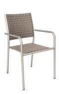 Diversey Aluminum Armchair
