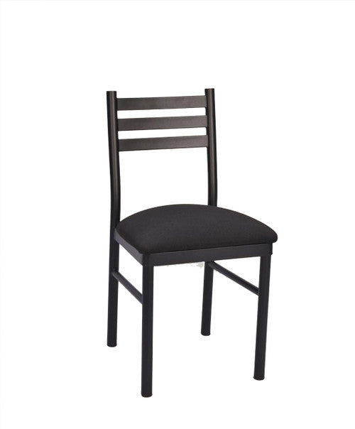 3 Ladder Round Tube Metal Chair