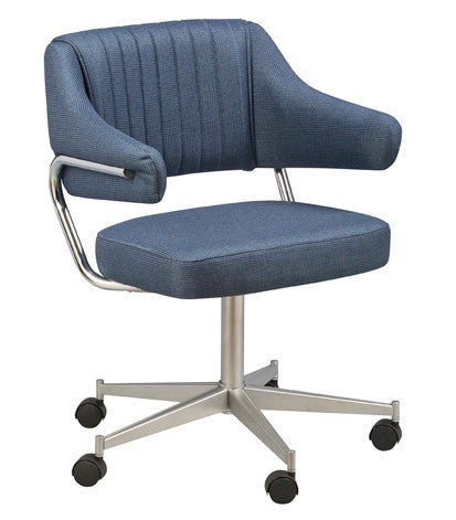 Padded Arm Bucket Chair 1