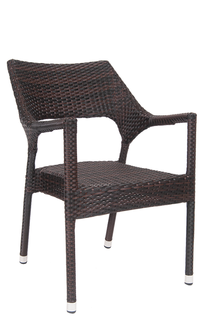 Lincoln Synthetic Wicker Outdoor Armchair