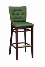 Miles Dining Bar Stool with nail head trim (front view)