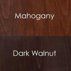 Bosworth Chair or Bar Stool is available in mahogany or dark walnut wood finish. 