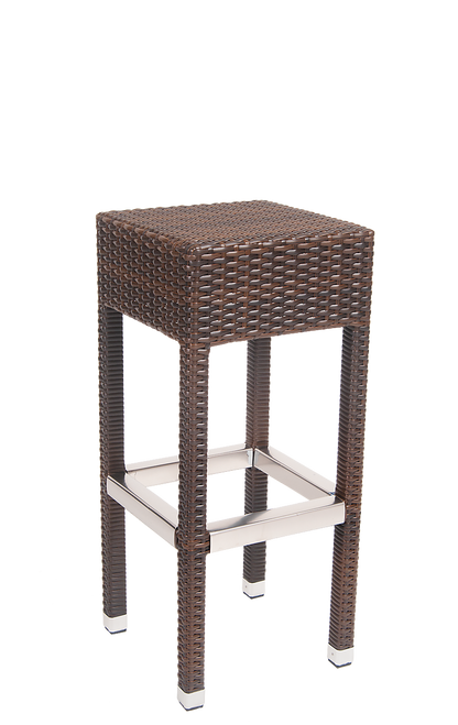 Elliot Poly-Woven Outdoor Bar Stool