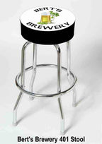 Logo Bar Stool No Back