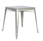 Galvanized Steel Outdoor Dining Table