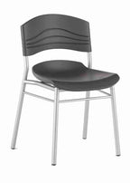 Iceberg CafeWorks Bistro Chair in black. 