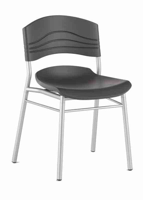 Iceberg CafeWorks Bistro Chair in black. 