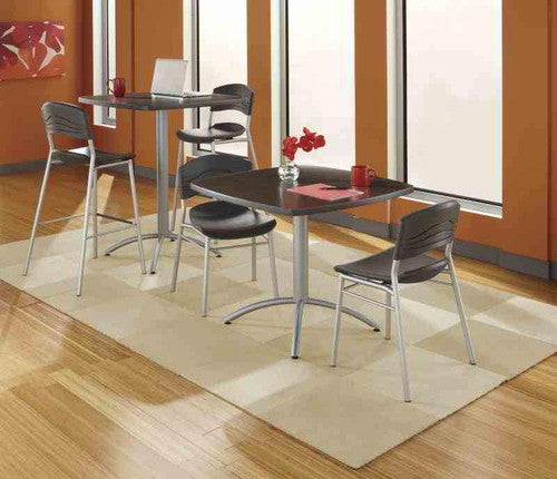 Our CafeWorks Bistro Stool is designed to be durable and comfortable for office or restaurant use.