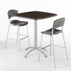 Iceberg CafeWorks Bistro Table and Stool Set