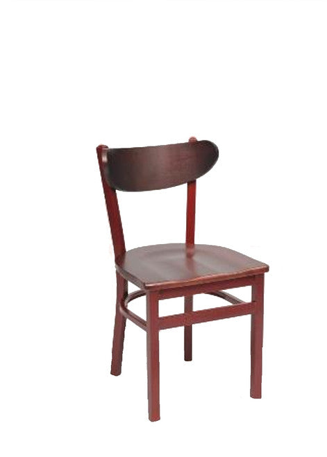 Contoured Metal Chair