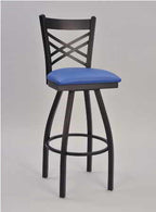 Crosshatch Bar Stool