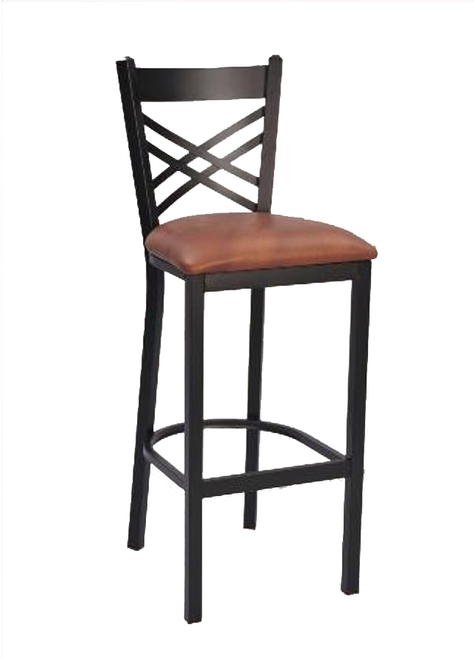 Crosshatch Bar Stool