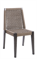 Outdoor Aluminum Chair with Terylene Fabric (Polyester) Seat and Back.