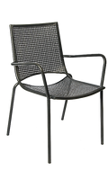 Kenwood Outdoor Iron Mesh Armchair