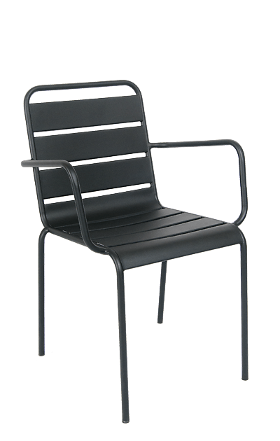 Northern Outdoor Steel Armchair