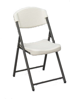 Our Iceberg Folding Chair is a convenient indoor/outdoor seating option for your home or commercial venue. Features include an oversized seat and back, 225 lbs load capacity, and non-mar plastic feet. Made with blow mold high density polyethylene, this chair is soft but firm.
