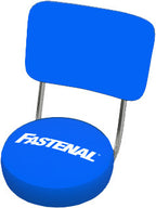 Logo Replacement top with back.  Custom Branded Barstools top, the perfect blend of comfort, durability, and promotional power.