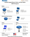 Elevate your space with our Fastenal custom-branded stools and tables—designed to blend style, durability, and your unique brand identity. Perfect for events, retail spaces, trade shows and corporate settings, each piece is built to make a lasting impression.