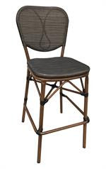 Greenview Synthetic Wicker Bar Stool
