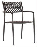 Lola Outdoor Metal Arm Chair