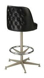Tufted Mid Height Bucket Stool