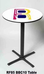Seats and Stools' commercial-grade Custom Logo Pub Tables are perfect for promoting your business. Your custom logo is printed on a protected polycarbonate laminate top for a high-quality visual that won't wear off. Pair your table with a matching Custom Logo Stool or Chair. 