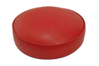 14" Round Replacement Seats shown in red vinyl
