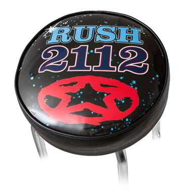 Band Bar Stool with 2112 RUSH logo