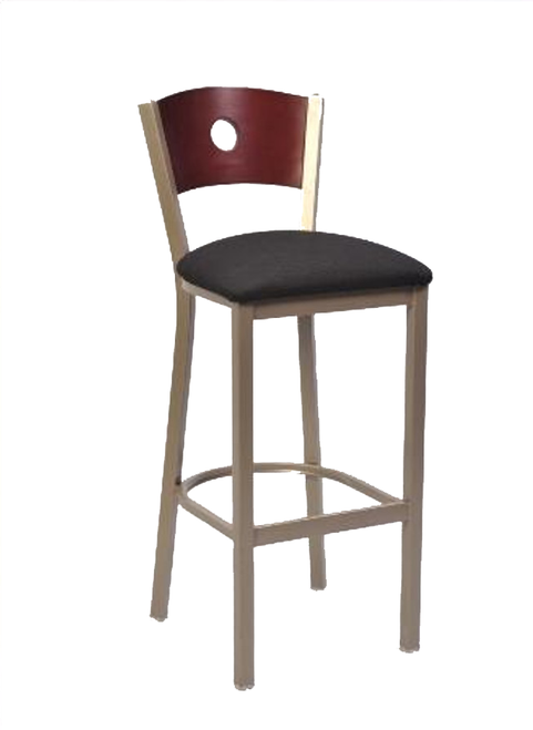 Slot Back Bar Stool