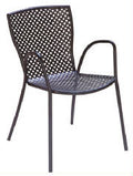 Sonia Outdoor Metal Arm Chair