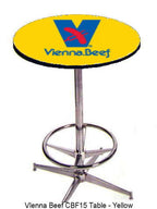 Seats and Stools' commercial-grade Custom Logo Pub Tables are perfect for promoting your business at trade shows, corporate meetings, or retail counters. Our Custom Logo Pub Tables are also great additions to restaurants, bars or clubs. Your custom logo is printed on a protected polycarbonate laminate top for a high-quality visual that won't wear off. Pair your table with a matching Custom Logo Stool or Chair. 