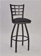 Window Pane Metal Chair