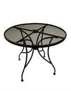 Milan Black Metal Outdoor Stack Chair
