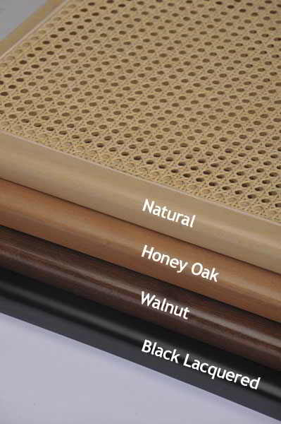 Four wood finishes available for Seats and Stools' Gamma Breuer Bar Stool. 