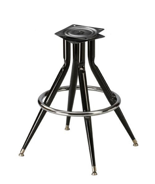 4-Legged Pyramid Base with Chrome Ring
