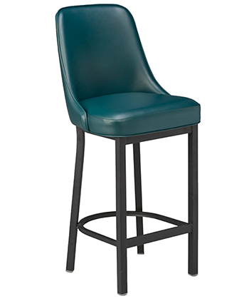 Curved Bucket Bar Stool