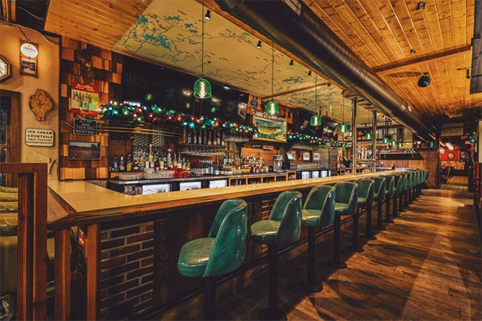 Buckatabon Tavern Wisconsin restaurant seating