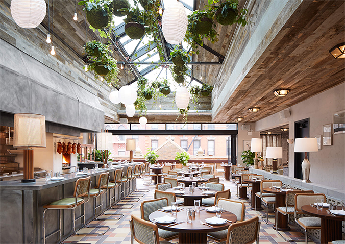 McGregor Square Denver seating area