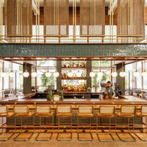 The Scott Canal Club bar seating