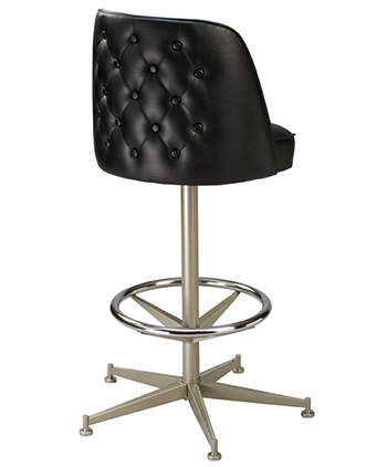 Tufted Mid Height Bucket Stool